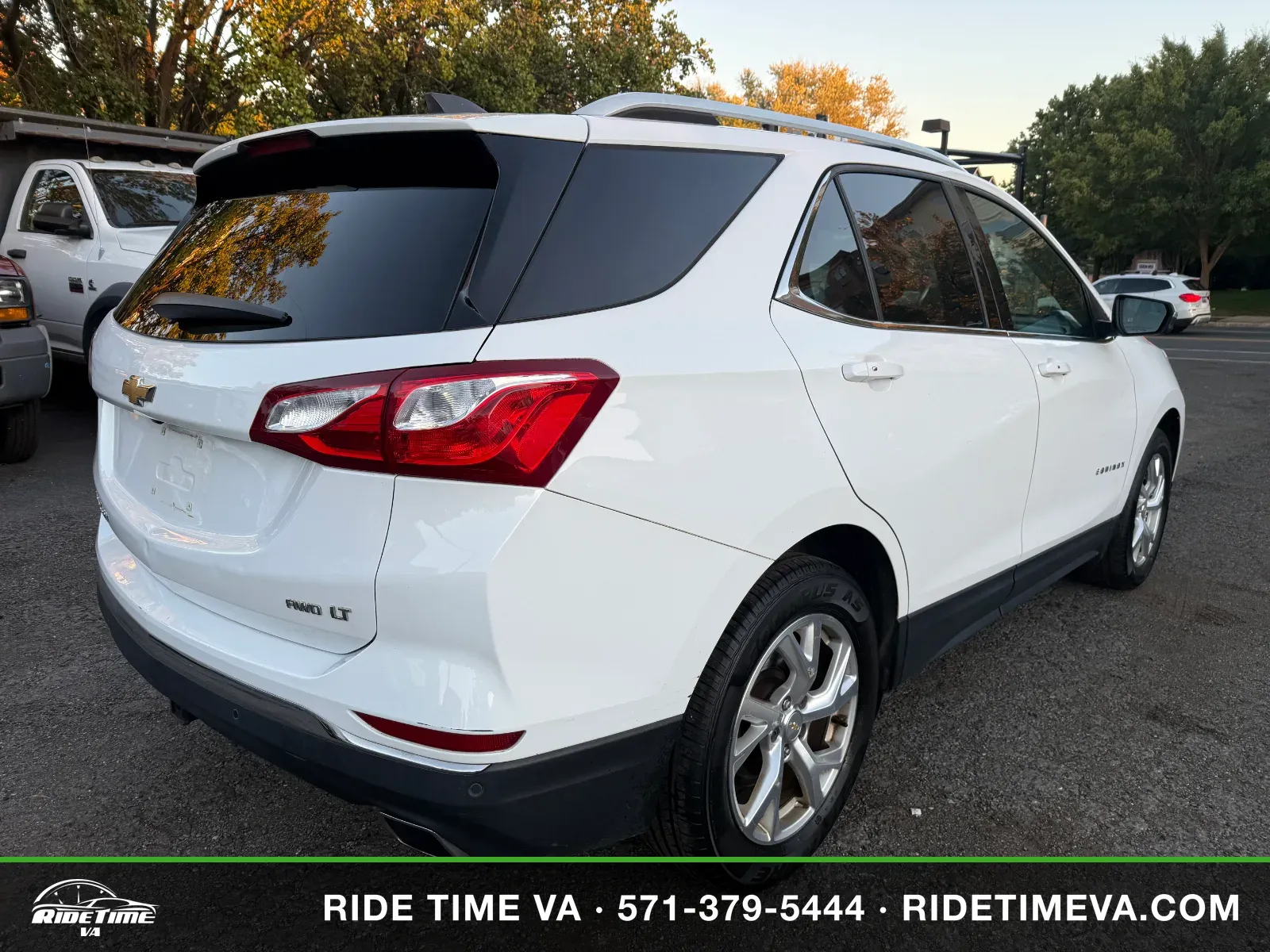 2019 Chevrolet Equinox LT (2LT) in White, photo 5 of 18