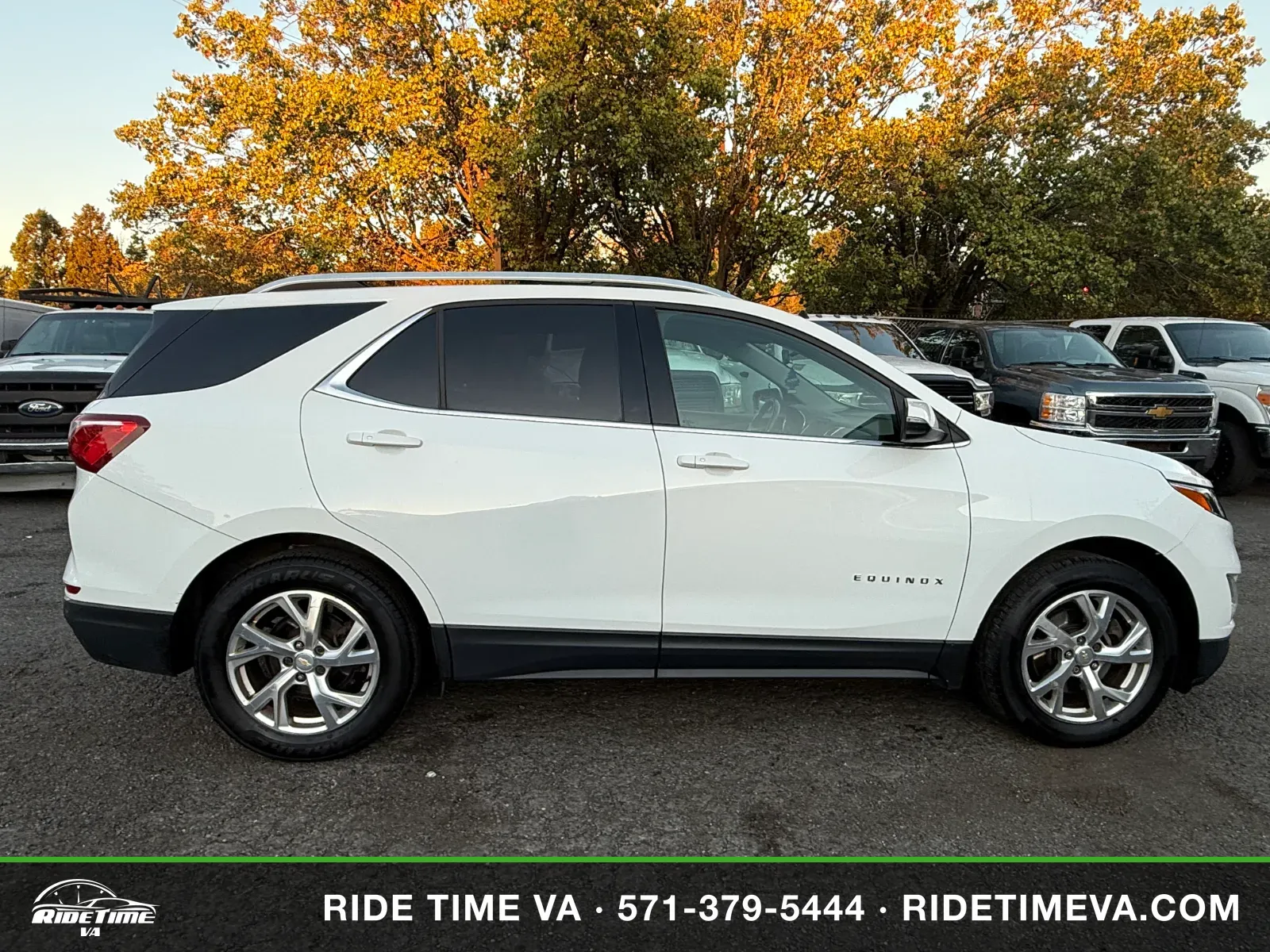 2019 Chevrolet Equinox LT (2LT) in White, photo 6 of 18