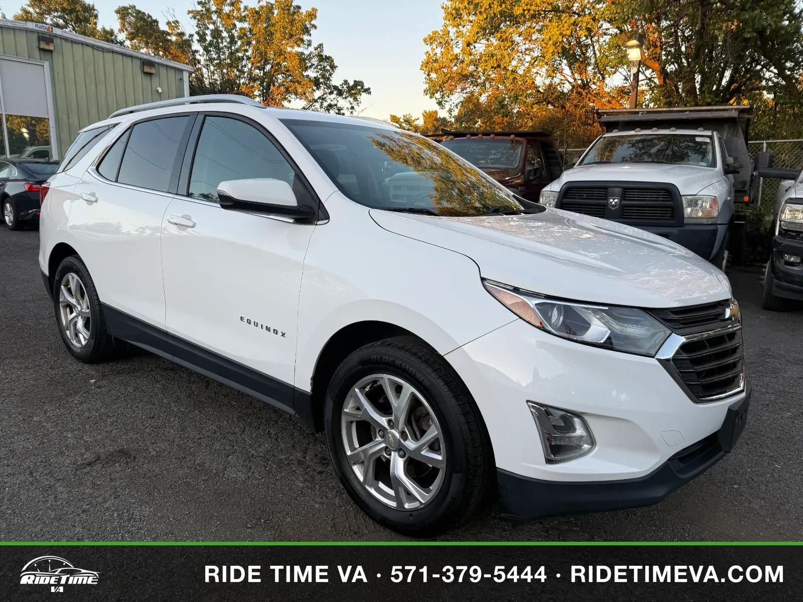 2019 Chevrolet Equinox LT (2LT) in White, photo 7 of 18