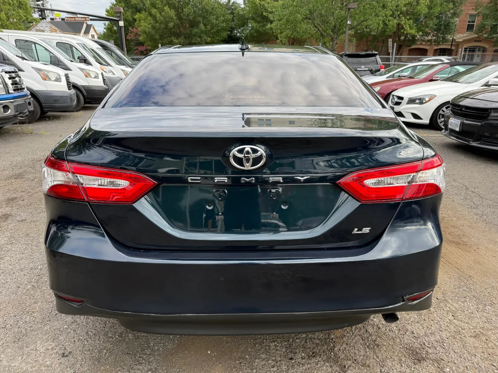 2019 Toyota Camry LE in Blue, photo 4 of 16