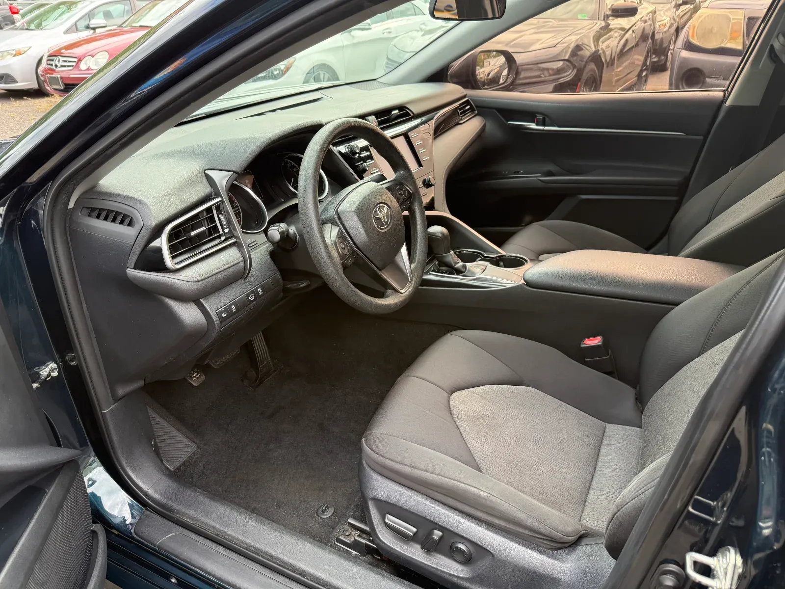 2019 Toyota Camry LE in Blue, photo 9 of 16